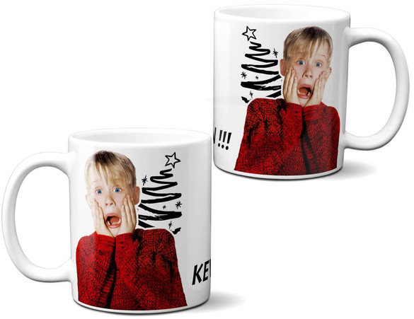 Kubek ŚWIĄTECZNY Kevin Święta na Prezent +imię