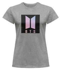 Bluzka damska z naszywką BTS LOGO