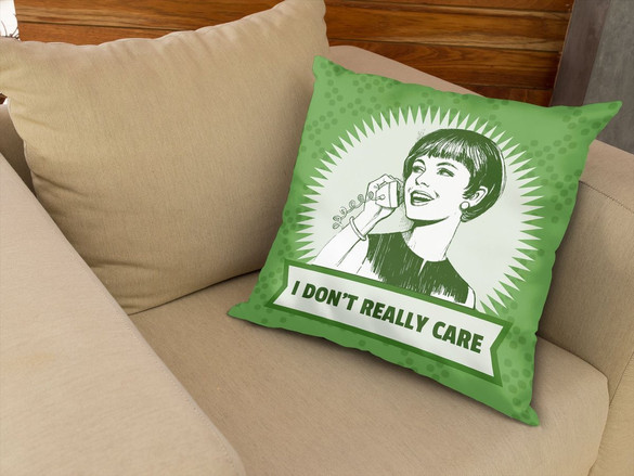 Poduszka I don't really care