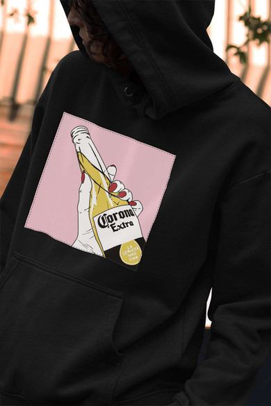 Bluza z naszywką CORONA Extra