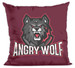 Poduszka Angry Wolf
