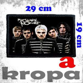 Naszywka duża na ubranie MY CHEMICAL ROMANCE