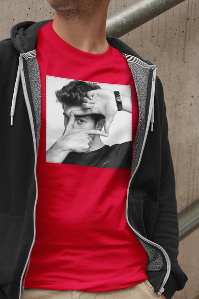 Koszulka z naszywką Shawn Mendes 05