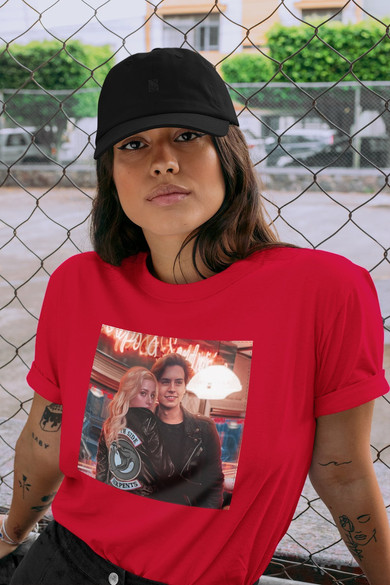 Koszulka z naszywką Riverdale Couple