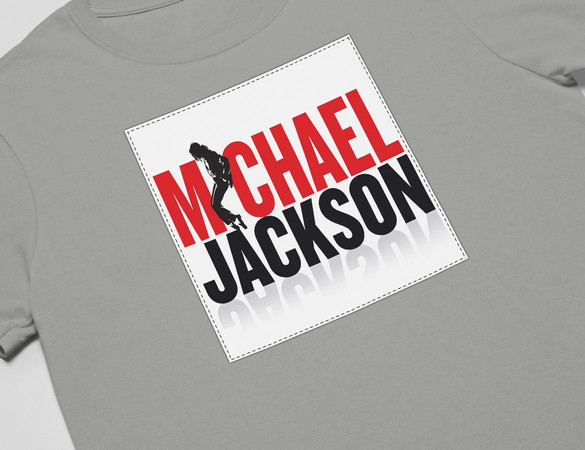 Koszulka z naszywką Michael Jackson 03