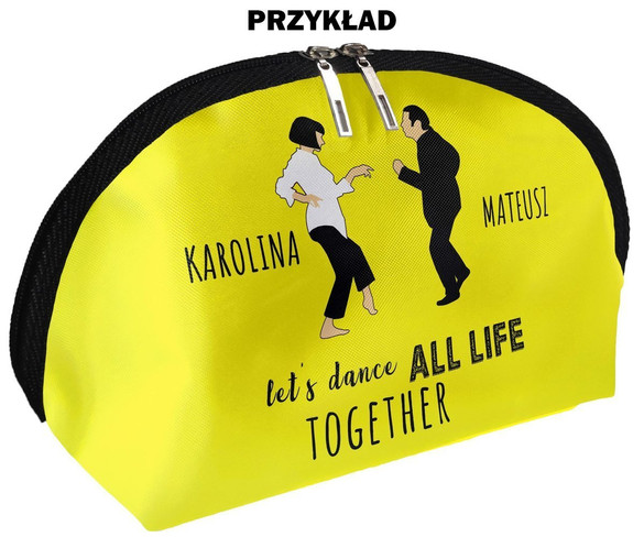 Kosmetyczka na Walentynki DODAJ NAPIS!