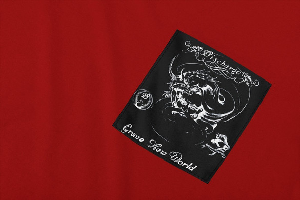 Koszulka z kieszonką Discharge