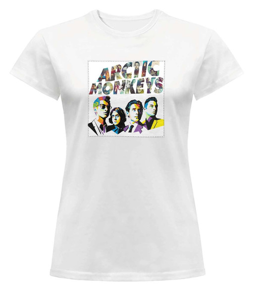 Bluzka damska z naszywką Arctic Monkeys 01