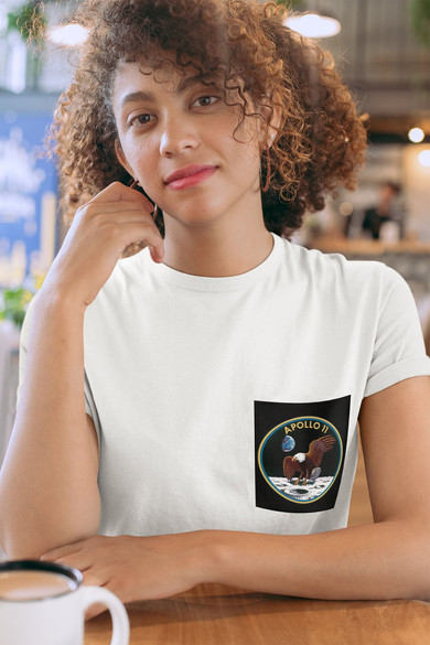 Koszulka z kieszonką APOLLO 11