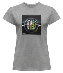 Bluzka damska z naszywką Alfa Romeo 01