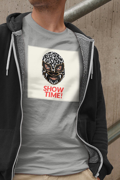 Koszulka z naszywką Show time