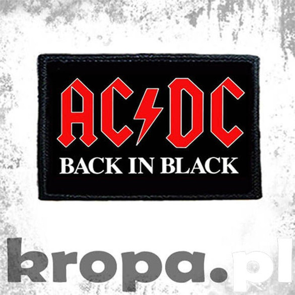 Naszywka AC/DC - BACK IN BACK
