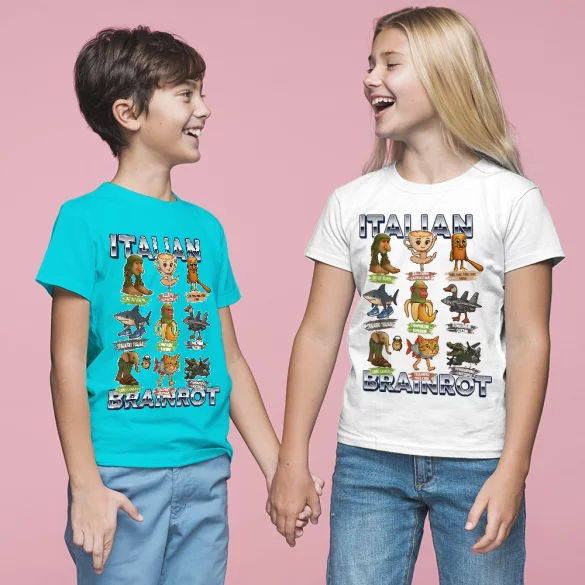 Koszulka Italian Brainrot Paczka Stworków włoskich brainrotów