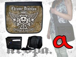 Torba szkolna na ramię CHROME DIVISION