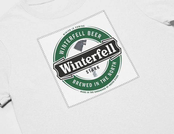 Koszulka z naszywką Game of Thrones Beer