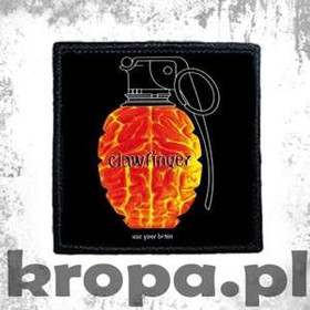 Naszywka CLAWFINGER - USE YOUR BRAIN