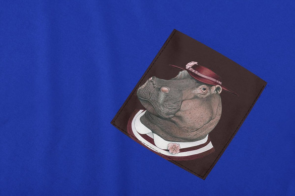 Koszulka z kieszonką HIPPO GENTLEMAN