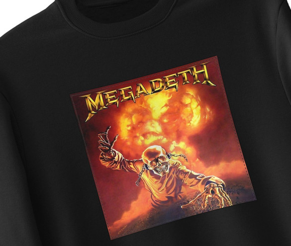 Bluza z naszywką Megadeth 