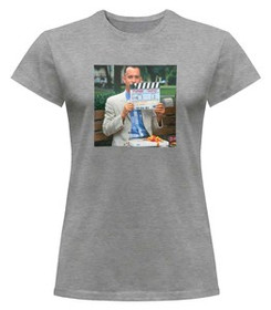 Bluzka damska z naszywką Forrest G. first scene