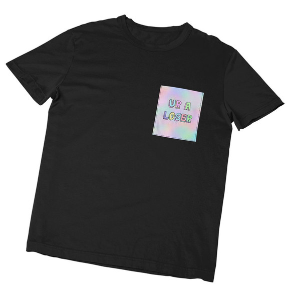 Koszulka z kieszonką UR A LOSER
