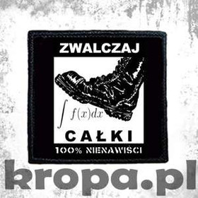 Naszywka ZWALCZAJ CAŁKI