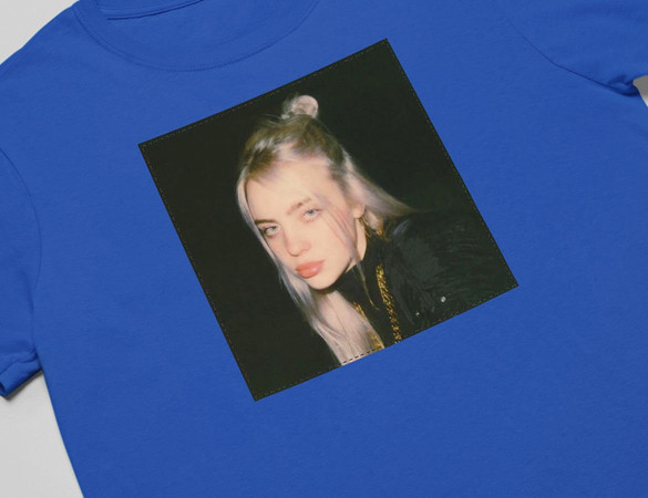 Koszulka z naszywką Billie Eilish 08