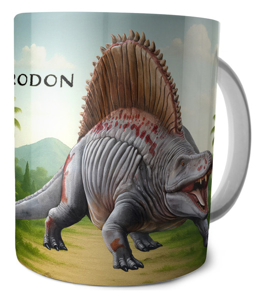 Kubek Dinozaury Dimetrodon personalizowane imieniem