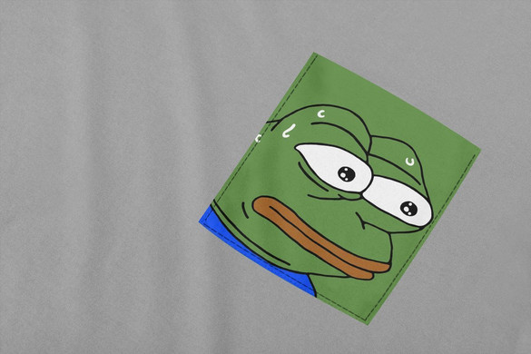 Koszulka z kieszonką PEPE THE FROG