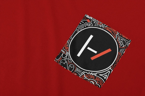 Koszulka z kieszonką TWENTY ONE PILOTS 01