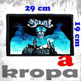 Naszywka duża na ubranie GHOST