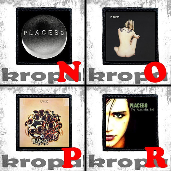 Naszywka PLACEBO 10 X 10 cm