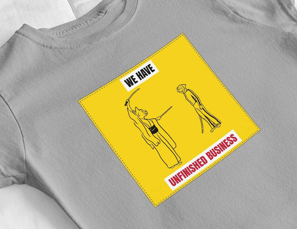 Bluzka damska z naszywką We have unfinished ...