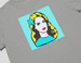 Koszulka z naszywką LANA DEL REY pop art
