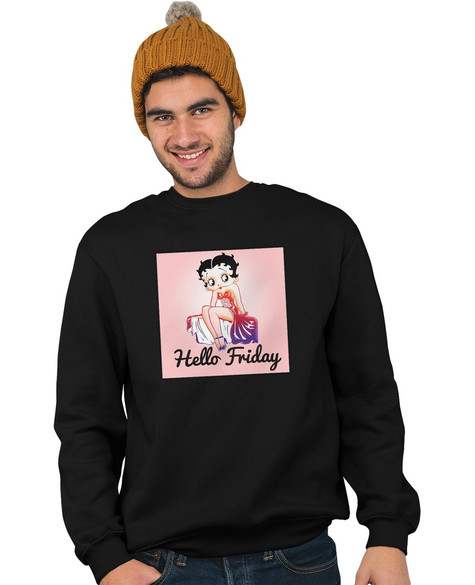 Bluza z naszywką Hello Friday