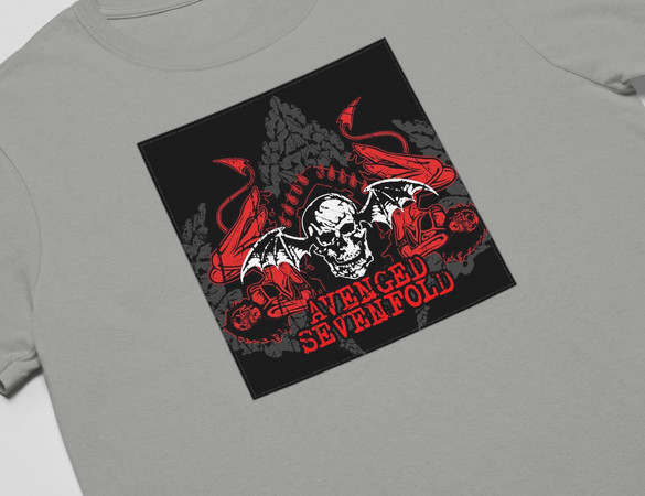 Koszulka z naszywką Avenged Sevenfold 01