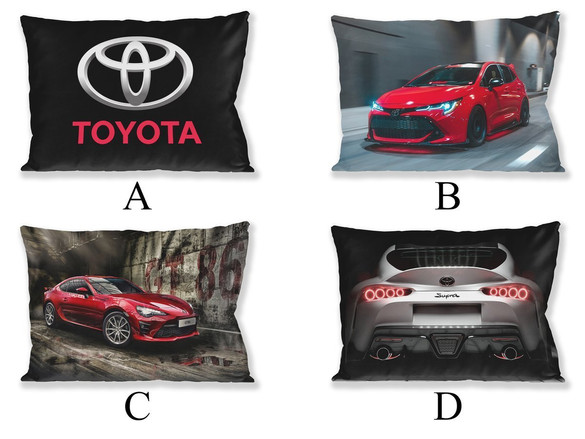  Zestaw TOYOTA poduszka+kubek WZORY+GRATIS!