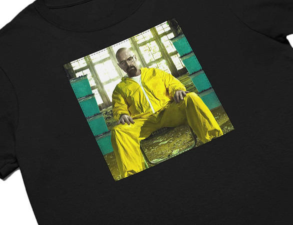 Koszulka z naszywką Breaking Bad Walter W.