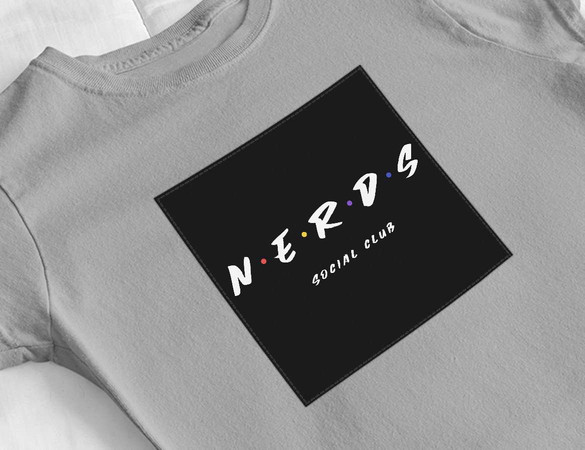 Bluzka damska z naszywką Friends -NERDS