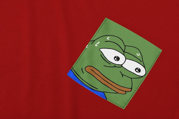 Koszulka z kieszonką PEPE THE FROG