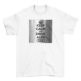 Koszulka z naszywką Audi Keep Calm