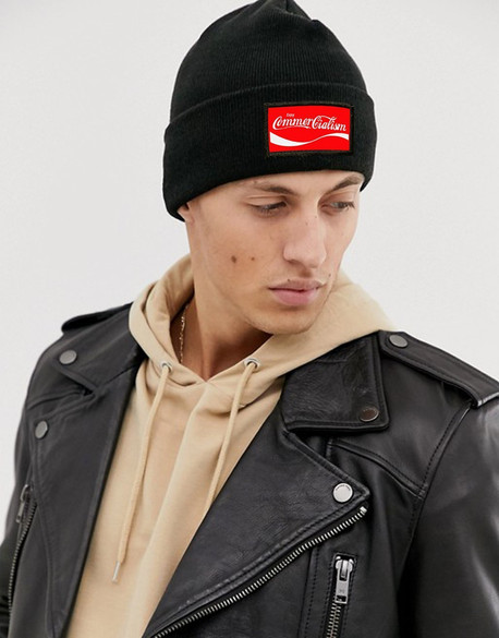 Czapka zimowa z naszywką COMMERCIALIM