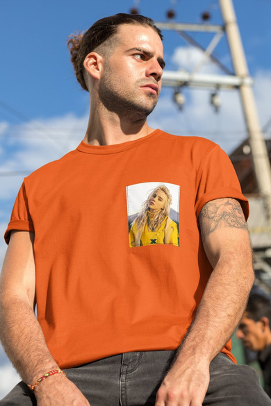 Koszulka z kieszonką Billie Eilish 03