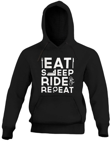 Bluza dla Rowerzysty EAT SLEEP RIDE REPEAT