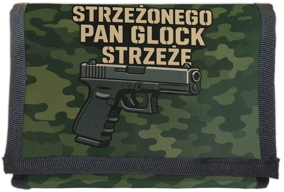 Portfel dla strzelca Strzeżonego Pan glock strzeże