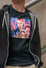 Koszulka z naszywką Stranger Things squad 1
