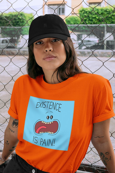 Koszulka z naszywką Rick and Morty 03