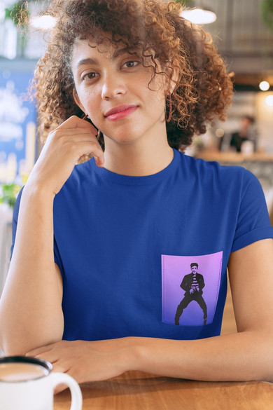 Koszulka z kieszonką ELVIS PRESLEY 01