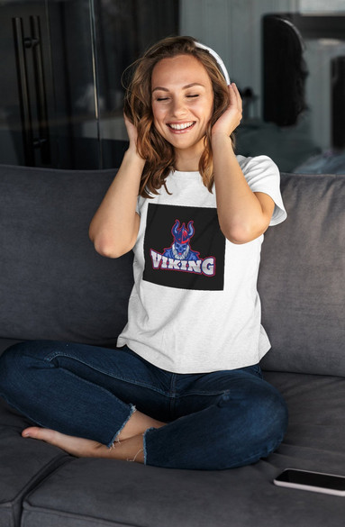 Bluzka damska z naszywką VIKING 03