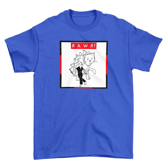 Koszulka z naszywką RAWR !