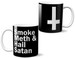 Kubek SMOKE & METH HAIL SATAN na Prezent +imię